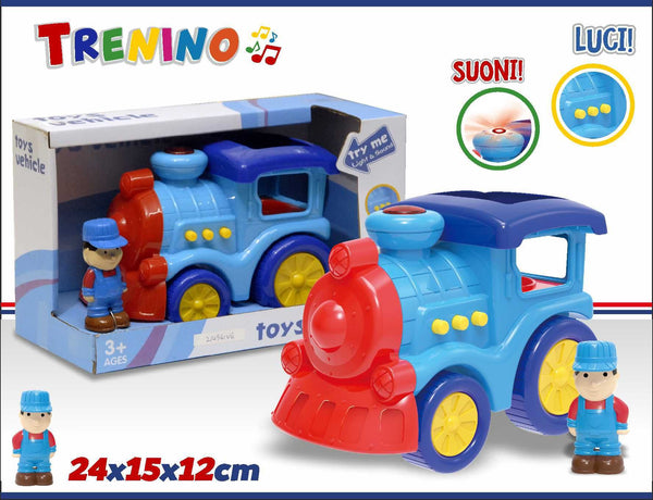 Veicolo giocattolo – TRENINO LUCI E SUONI INT92533