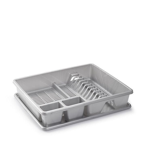 SCOLAPIATTI RETTANGOLARE GRANDE ARGENTO 48X38X9CM