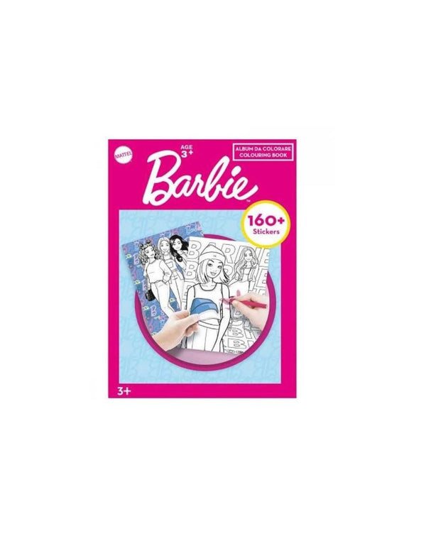 Beauty da viaggio – ALBUM DA COLORARE E STICKERS BARBIE BAR1275