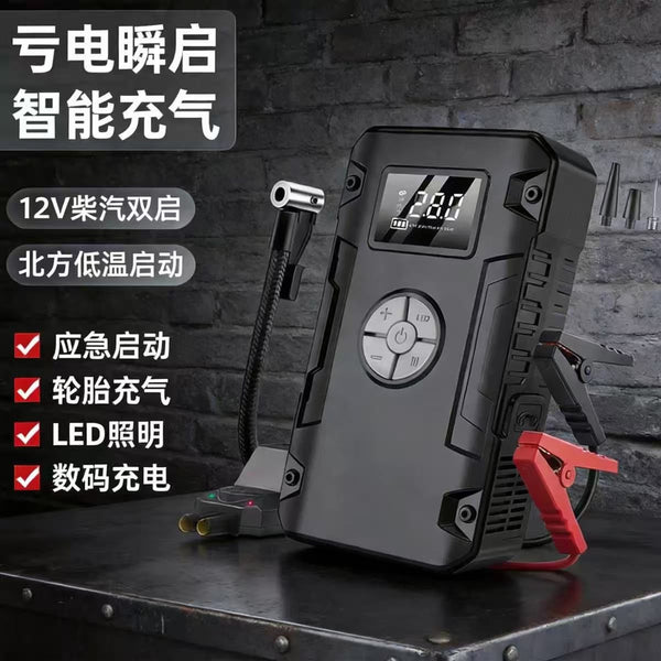 Avviatore con compressore per auto