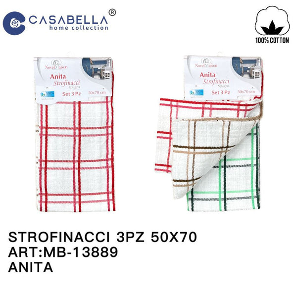 Strofinacci 3PZ 50X70