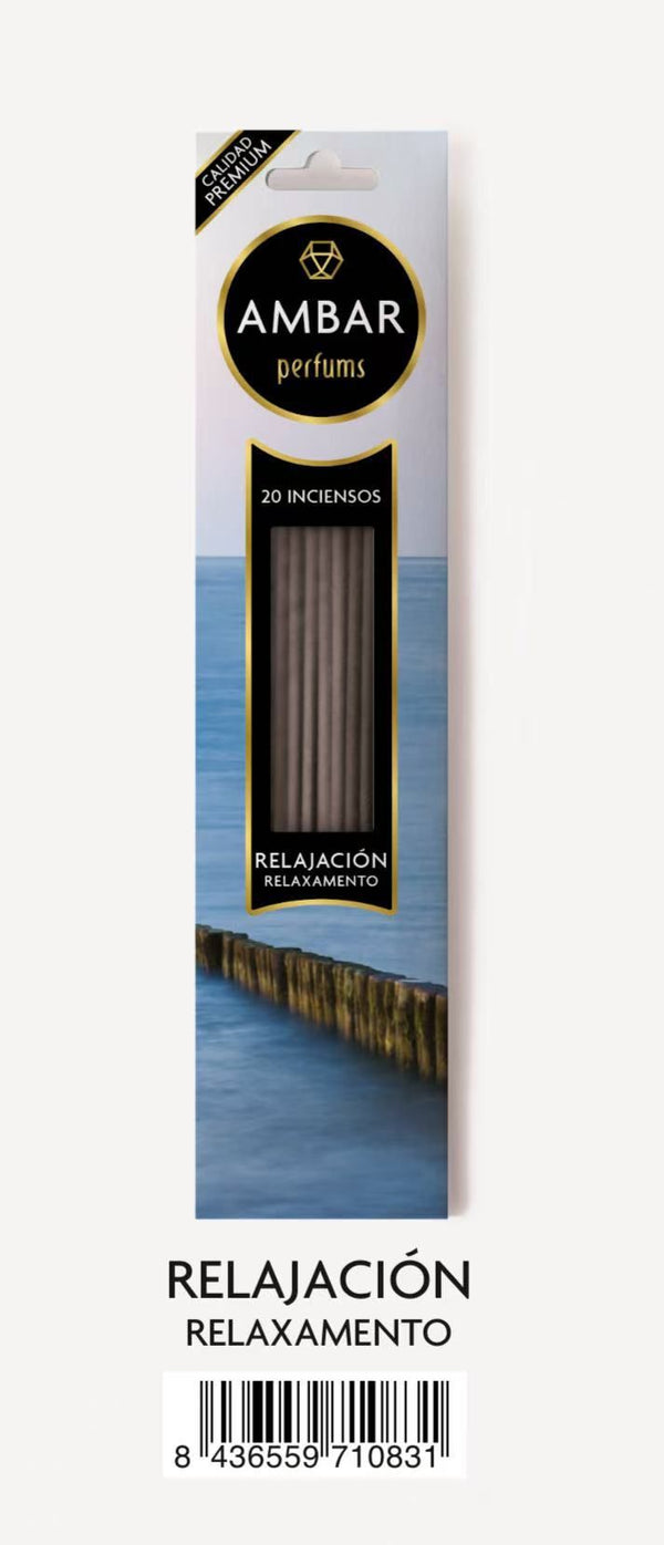 AMBRA INCENSO 20PZ RELAXAMENTO