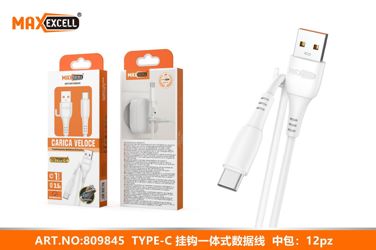 Cavo TYPE-C 1M 3.5A