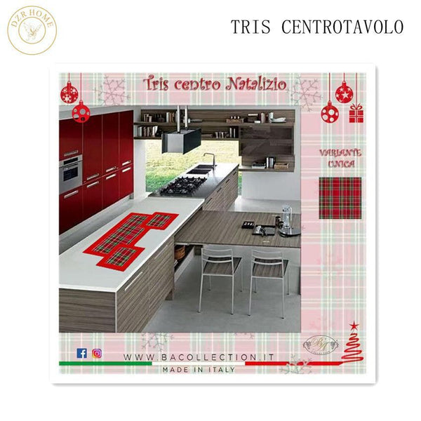 TRIS CENTROTAVOLO NATALIZIO BA
