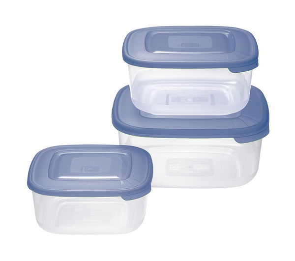 SET 3 FRIGO BOX QUADRATI 2.5L/1.5/0.95L