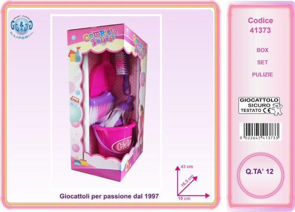 Set mestiere giocattolo – BOX SET PULIZIE LIP41373