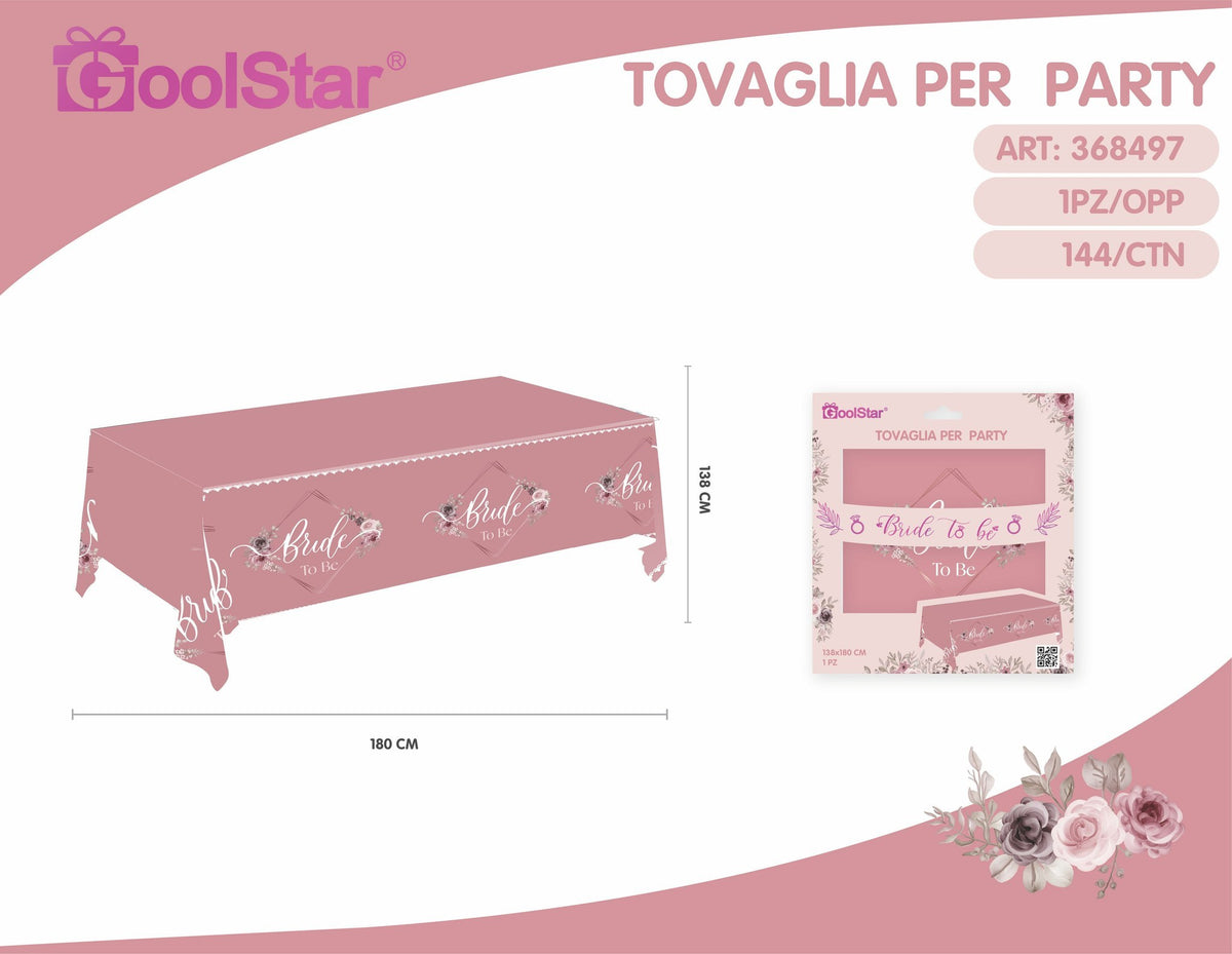 Tovaglia 138 x 180 cm bride to be