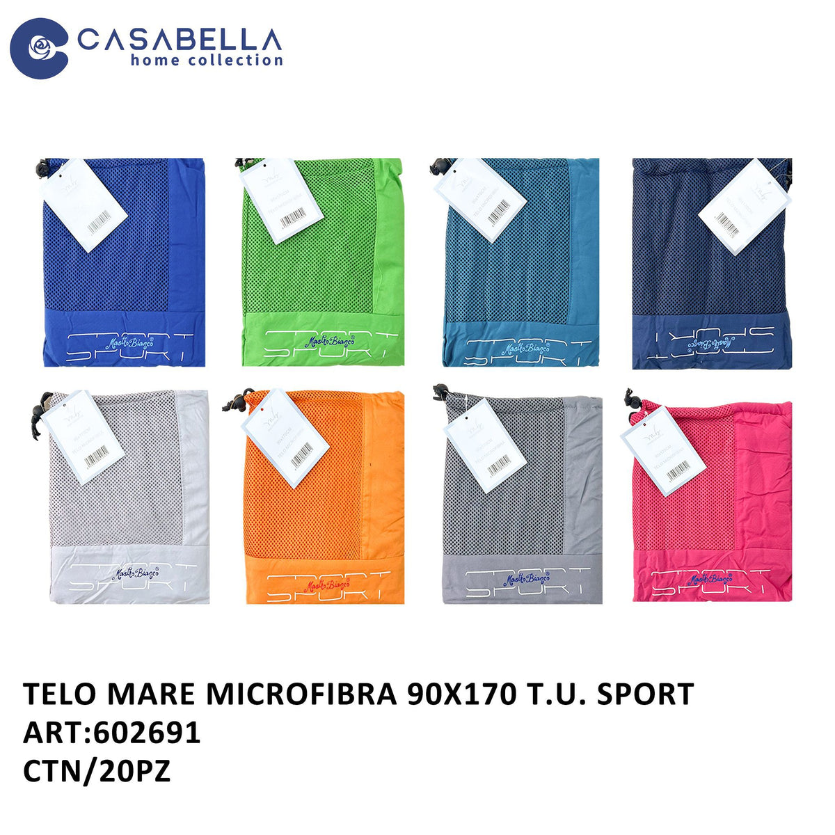 Telo Mare Microfibra 90X170 T.u. Sport