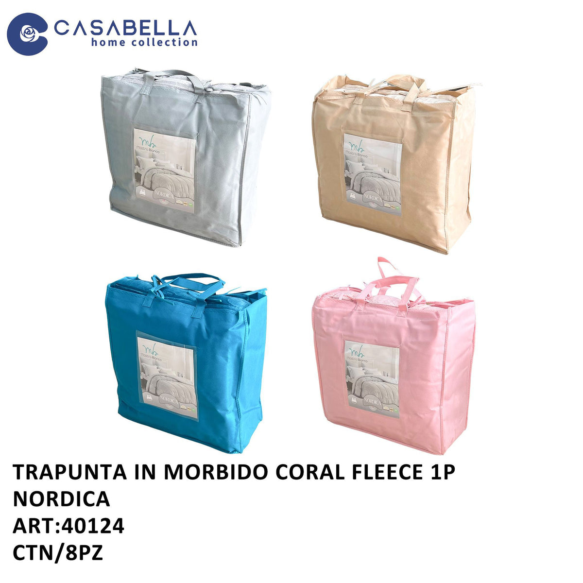 Trapunta in Mobido Coral Fleece 1P