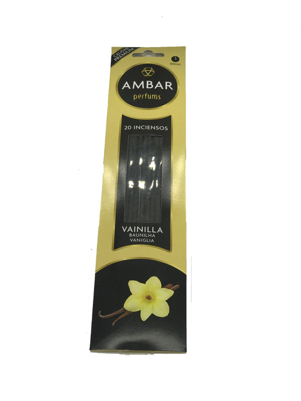 AMBRA INCENSO 20PZ VANIGLIA