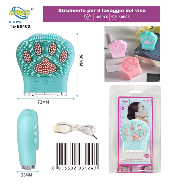 Spazzola per pulizia viso