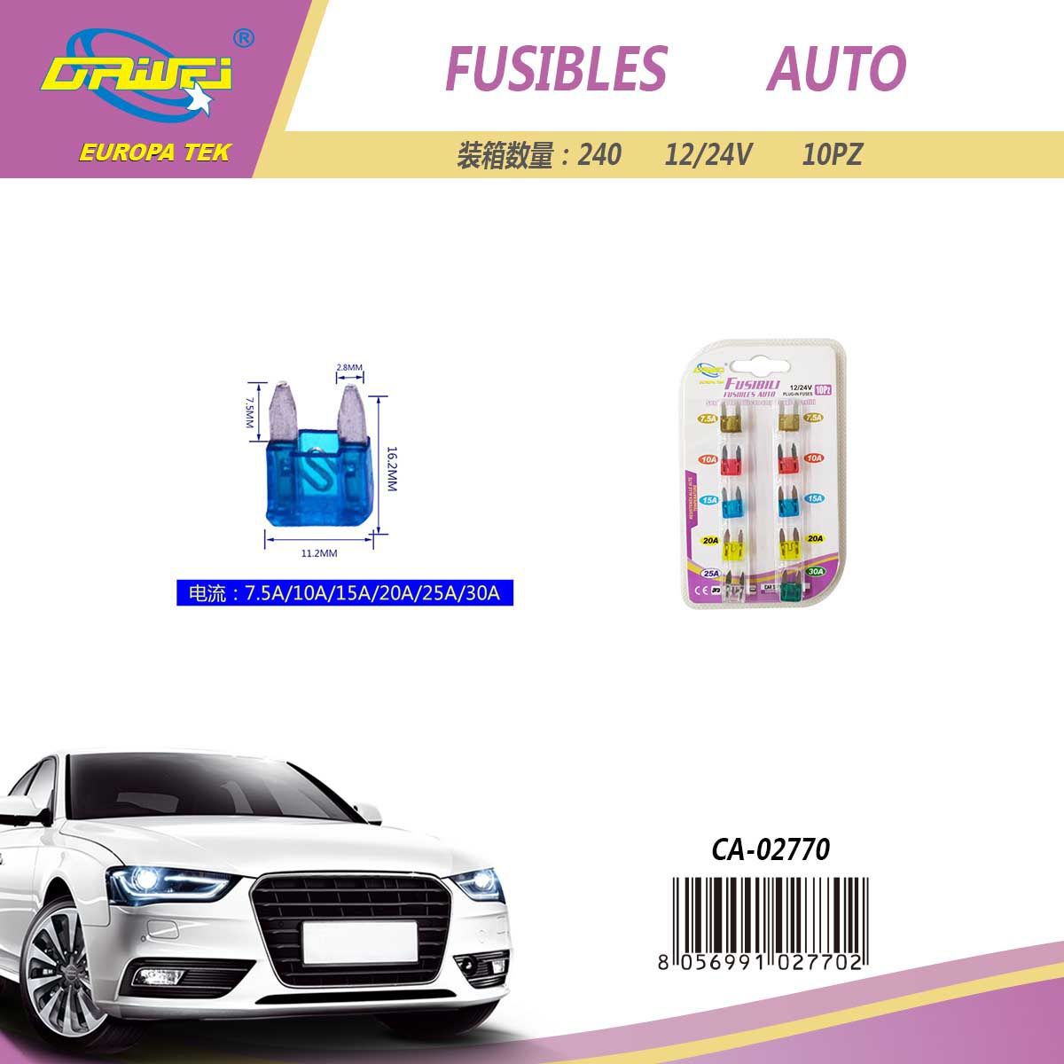Fusibili per auto