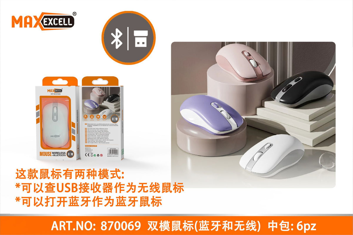 Mouse Wireless e BLUETOOTH