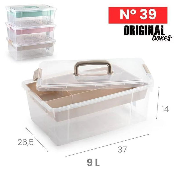 SCATOLA N39 9L PLASTICA CON VASSOIO