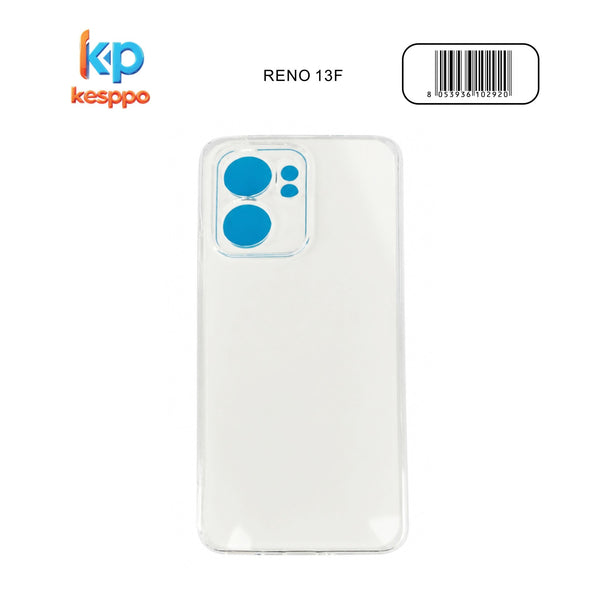 Custodia per OPPO RENO 13F – trasparente, in silicone
