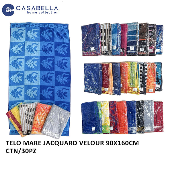 Telo Mare Jacquard Velour 90X160