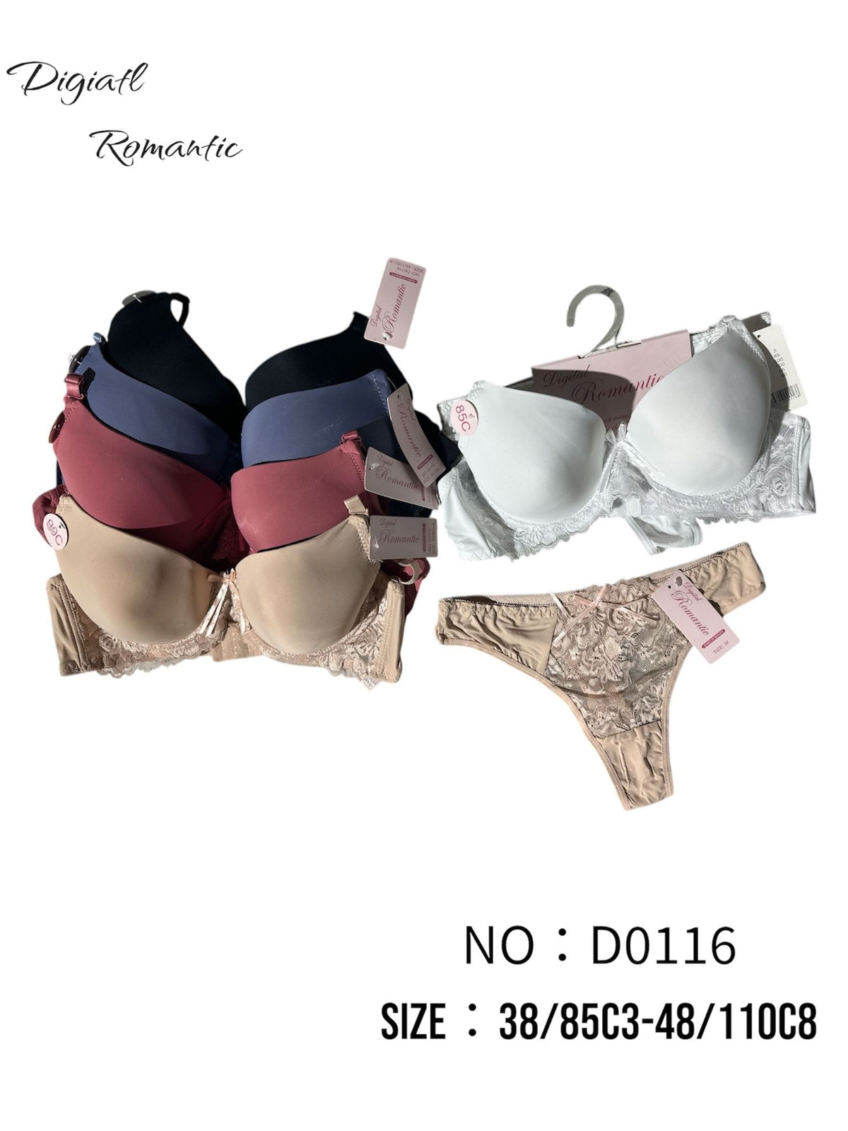 Completo intimo donna D0116