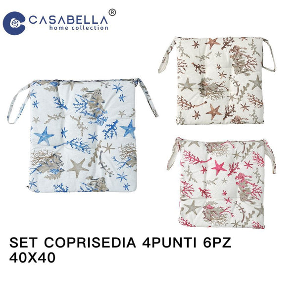 Set Coprisedia 4PUNTI 6PZ 40X40