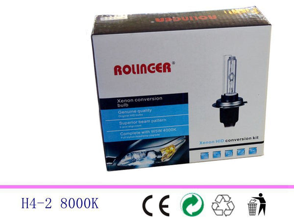 Lampadina per auto — 8000 K, H4