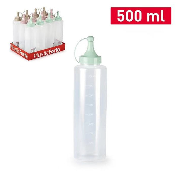 BOTTIGLIA PER SALSA 500ML 6X6X23CM