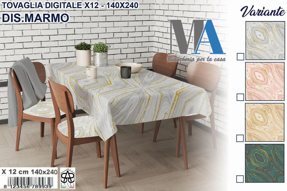 Tovaglia Digitale X12 Marmo