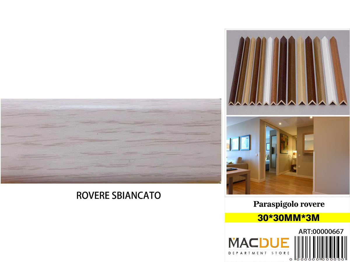 Paraspigolo - ROVERE SBIANCATO