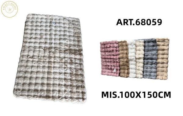 TAPPETO PELLICIA 100X150CM ART.68059