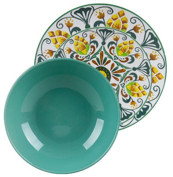 Servizio 18 piatti Val d’Itria verde