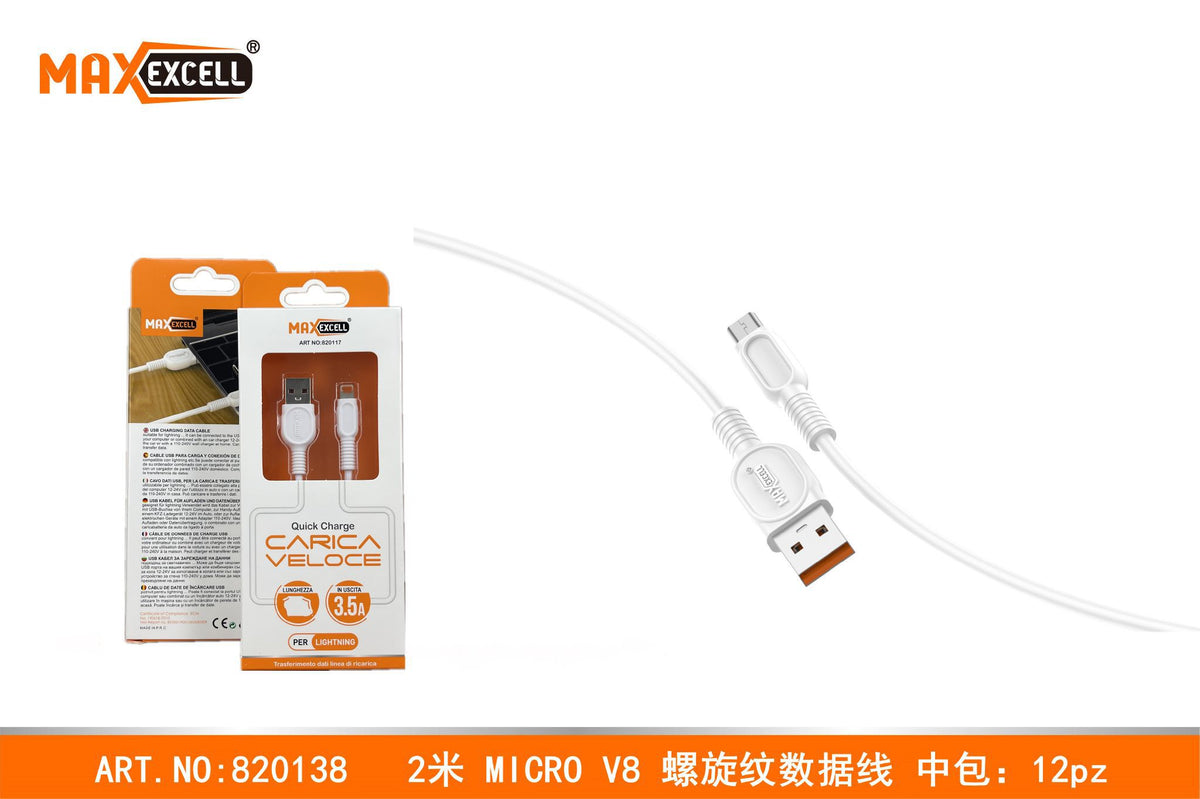 Cavo Micro 2M 3.5A