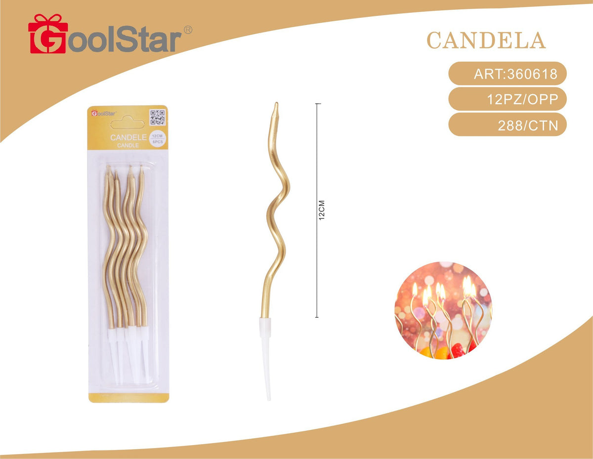 Candeline per torta, modello JG2096C