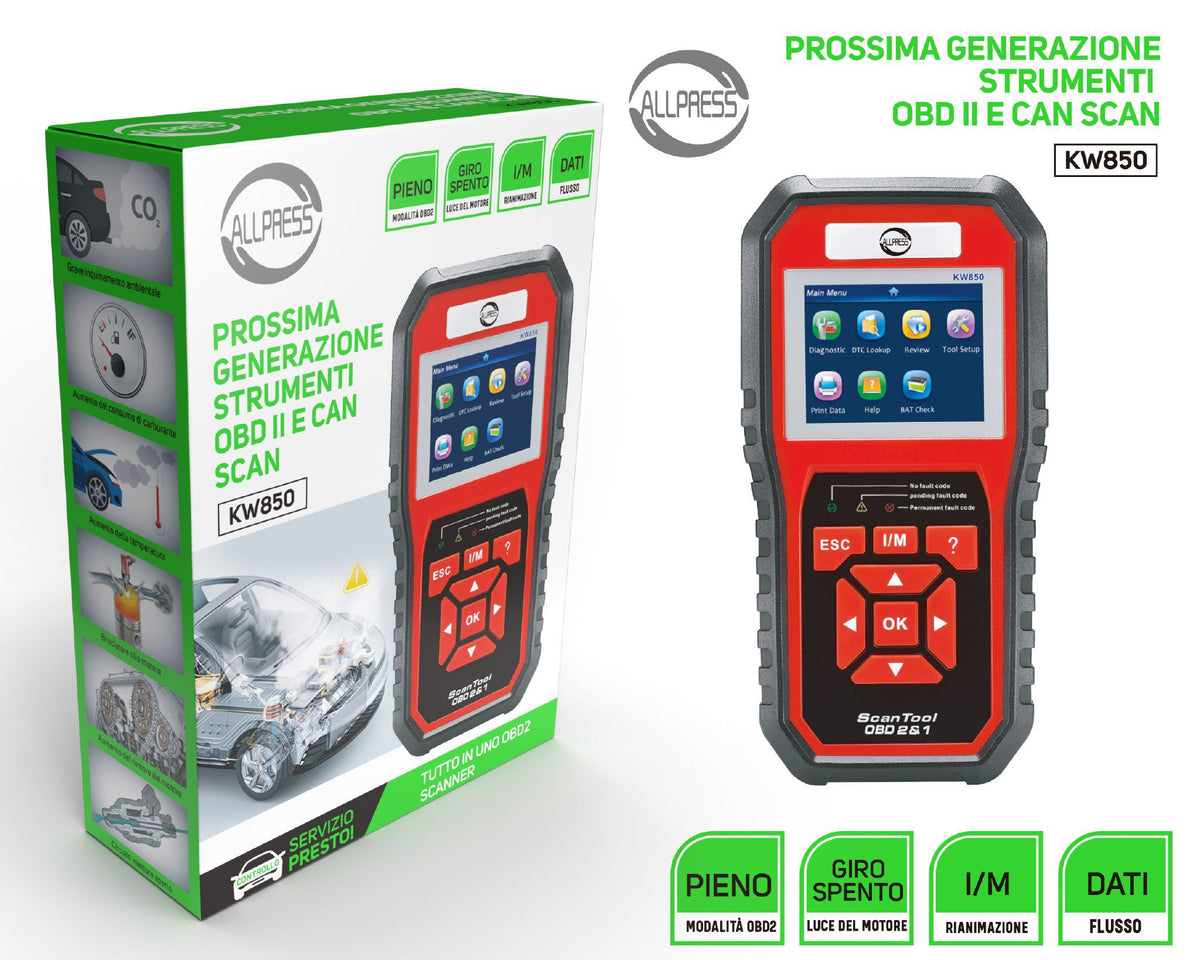 Tester diagnostico per auto