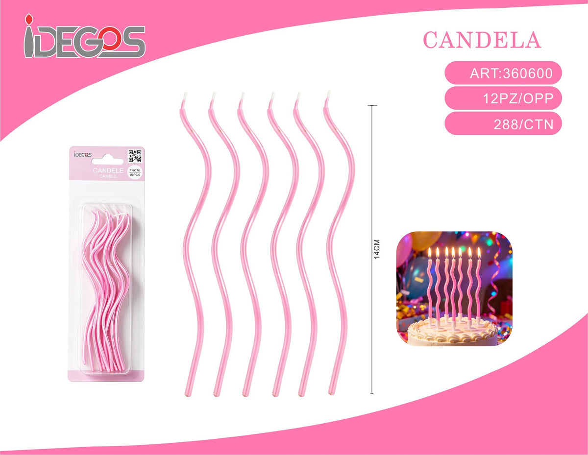 Candeline per torta, modello JG1004