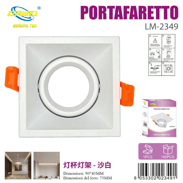 Ghiera per faretto