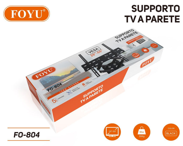 Staffa per TV – FO-804 – 55 pollici