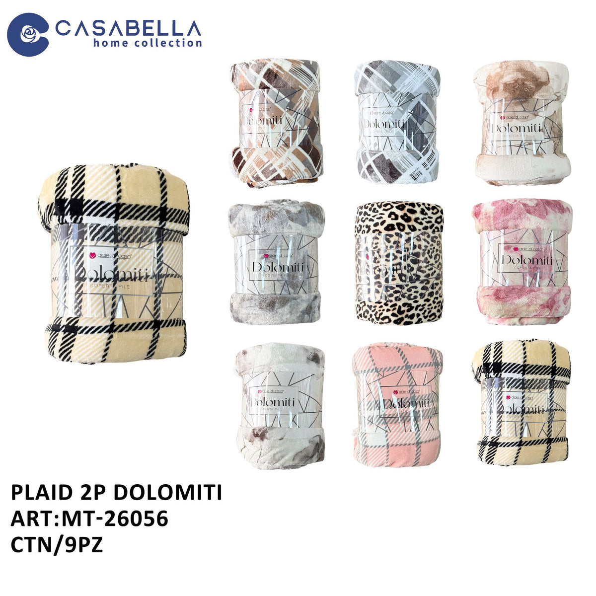 Plaid 2P Dolomiti