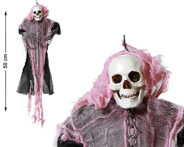 Scheletro Halloween da appendere 50 cm