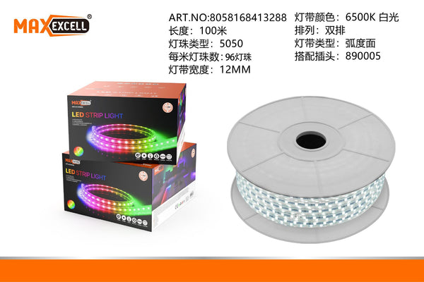 Bobina LED 100M/5050/120D/12MM/6500K