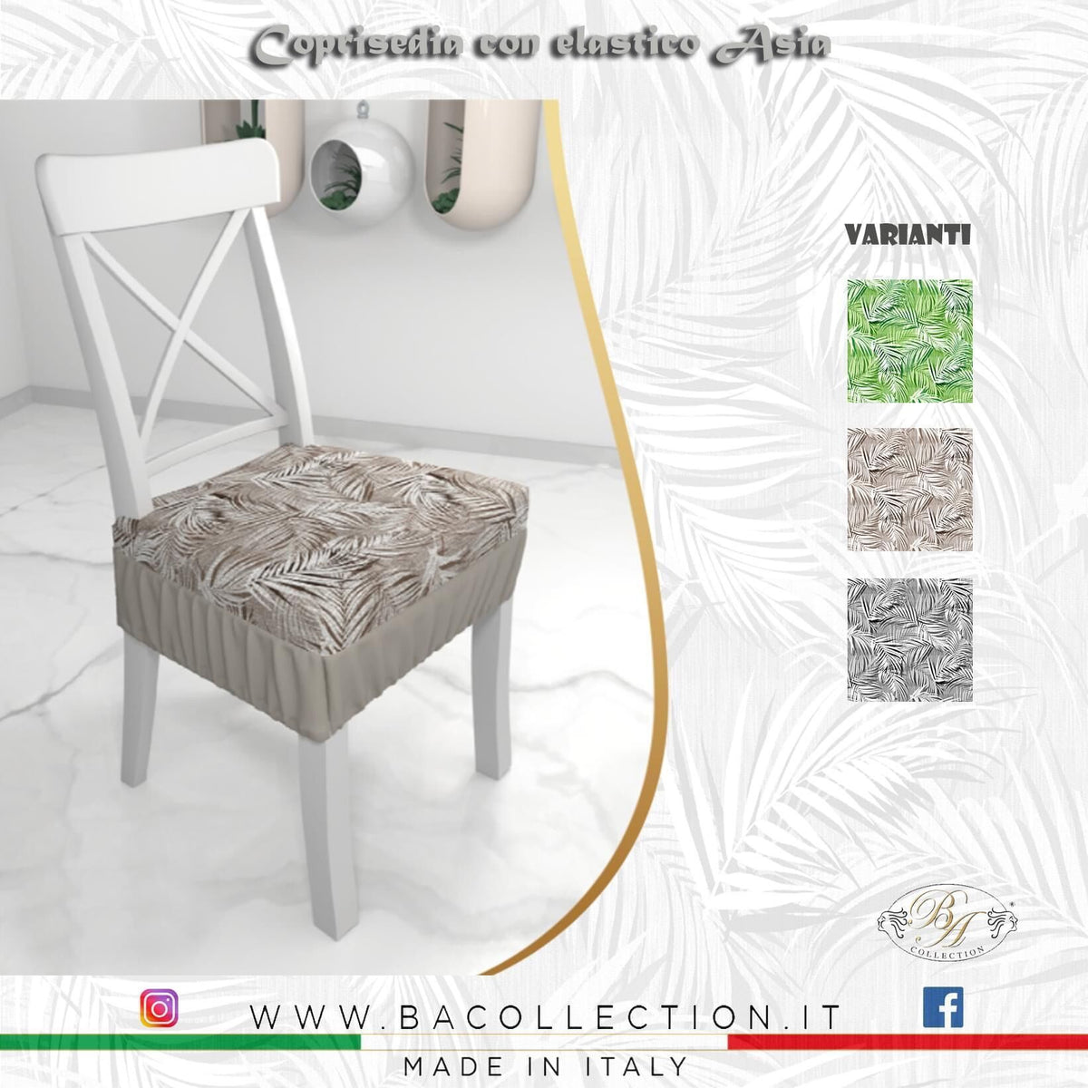 Coprisedia con Elastico 2PZ