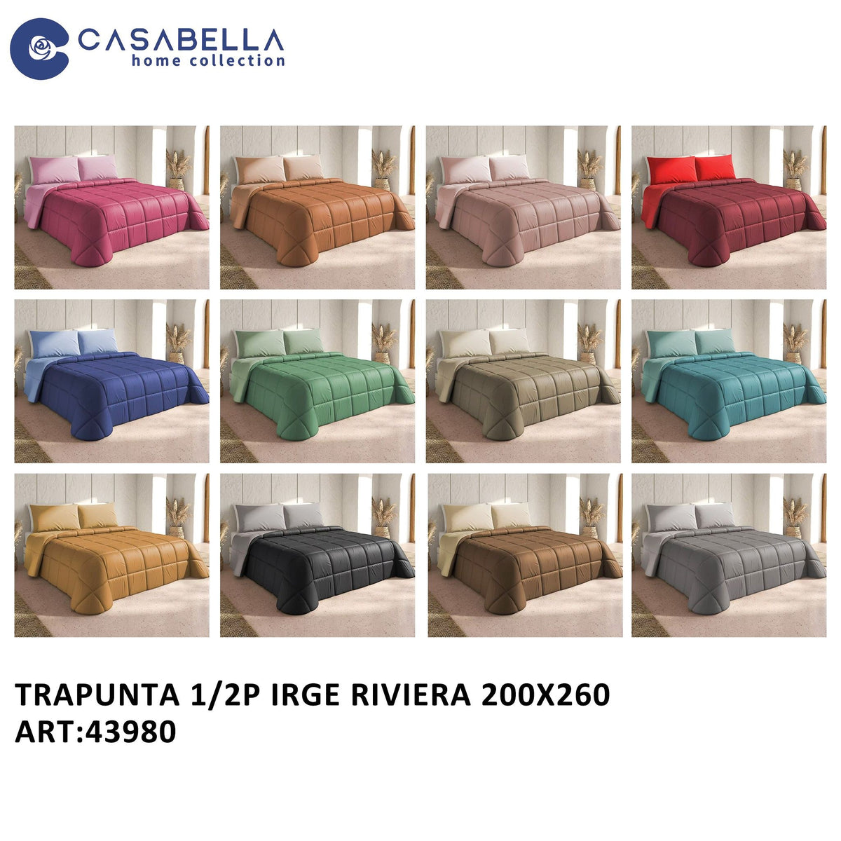 Trapunta 1/2P Irge Riviera