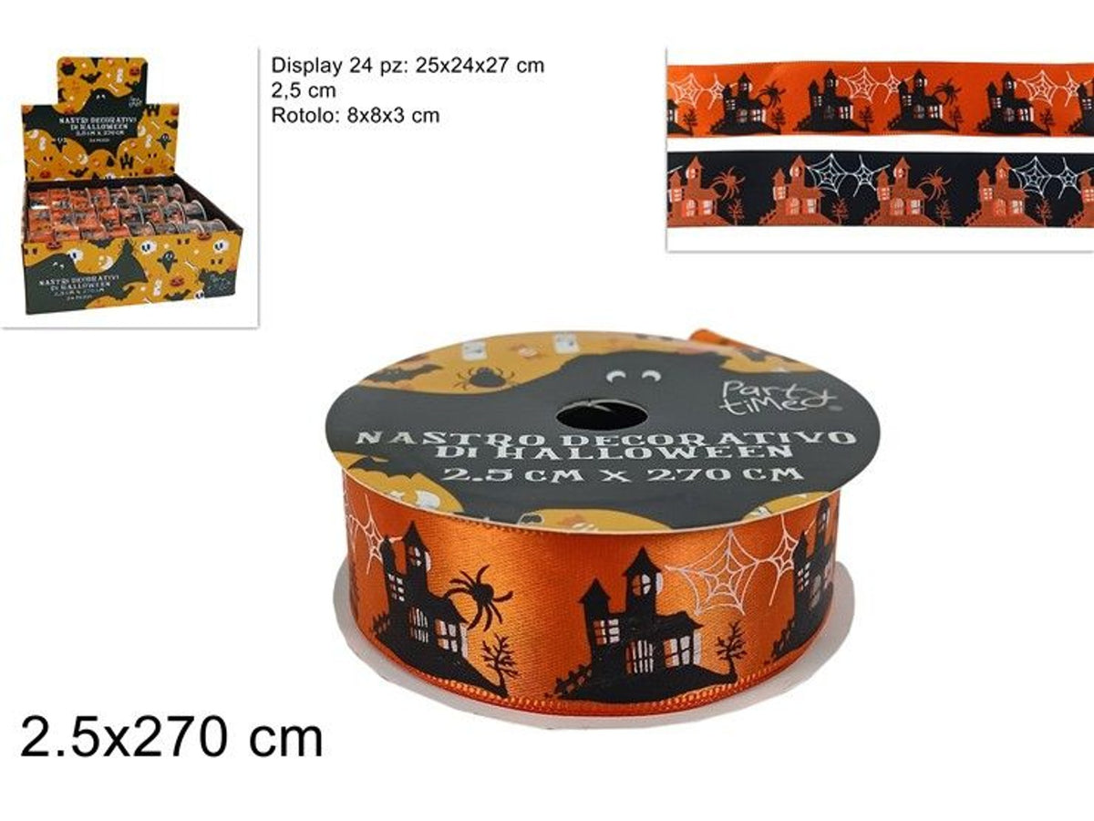 Nastro decorativo Halloween 2,5 × 270 cm