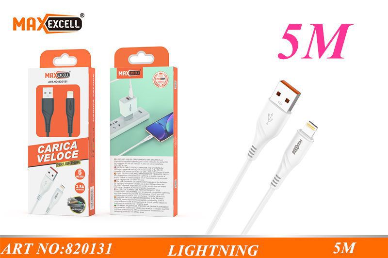 Cavo LIGHTNING 5M 3.5A