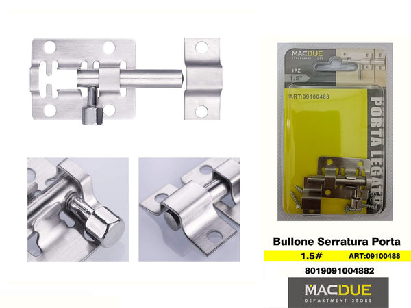 BULLONE SERRATURA PORTA
