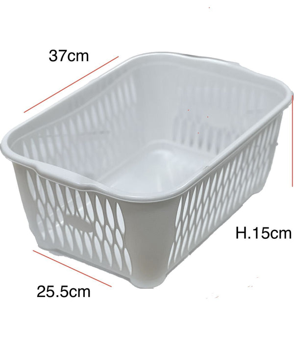 TONTARELLI CESTINO FUNNY 37X25.5*H15CM BIANCO