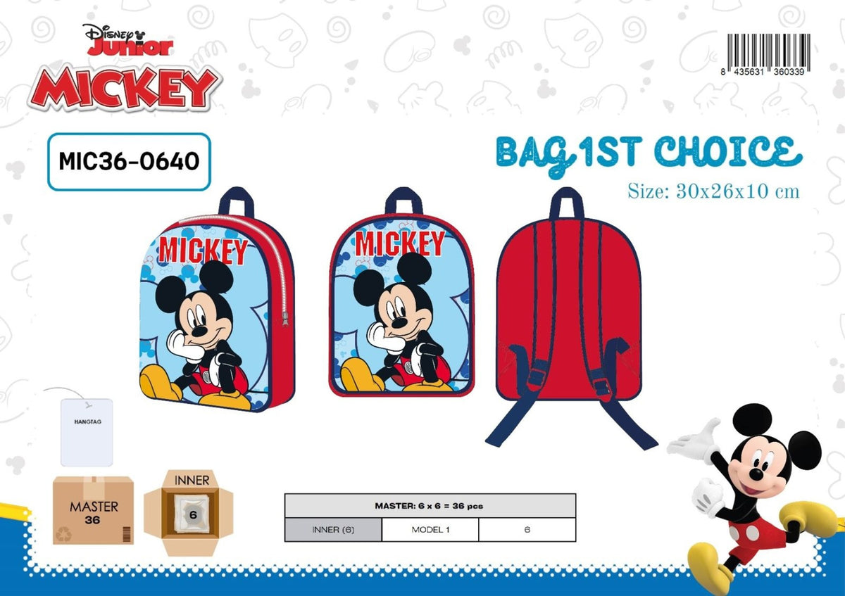 Zaino per bambini – MICKEY BAG 1ST CHOICE MIC360640