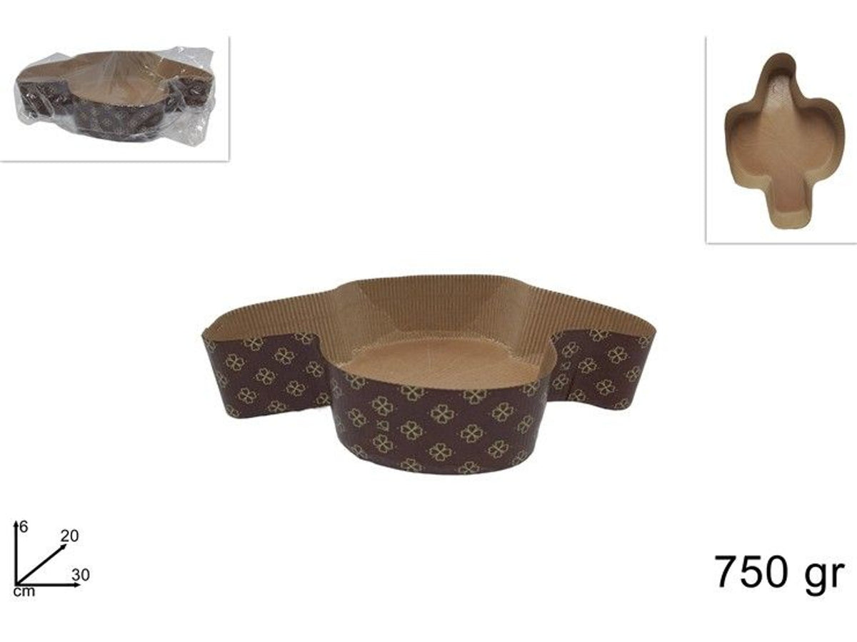 Stampo in carta per colomba da 750 g
