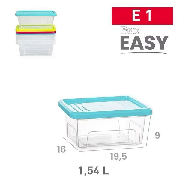 SCATOLA EASY E1 1.54LT 16X19.5X9CM PLASTICA