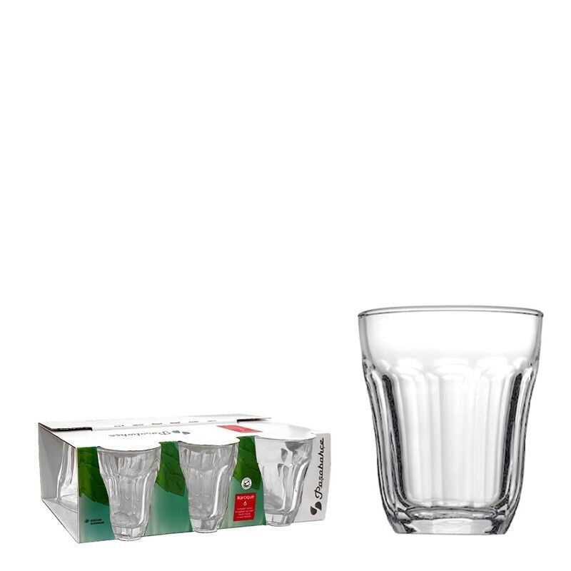 COK 6 BICCHIERI VETRO LICOR CHUPITO BAROQUE TEMP 10CL