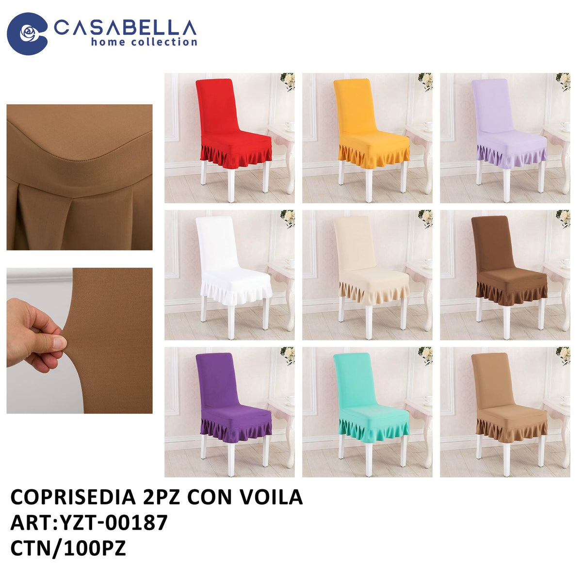 Coprisedia con Voila 1PZ