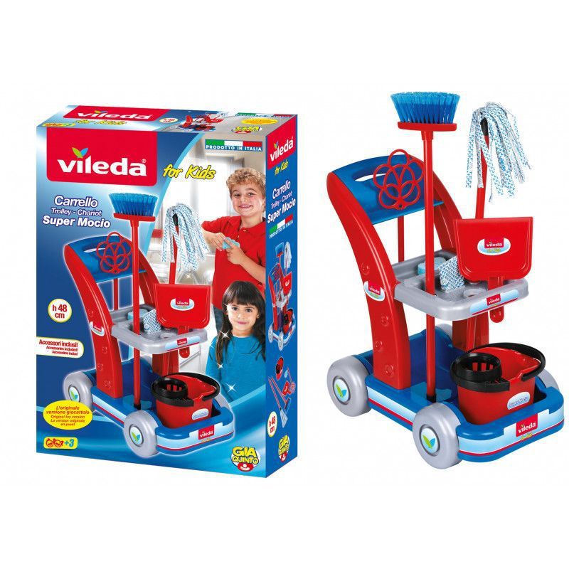 Set mestiere giocattolo – CARRELLO PULIZIE GRANDE VILEDA GV0538