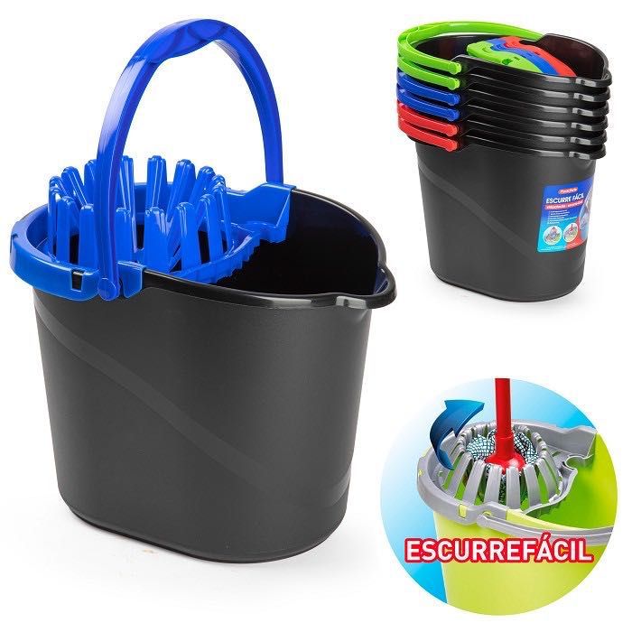 SECCHIO MOCCIO CON STRIZZAFACILE 14L 28X39X31CM